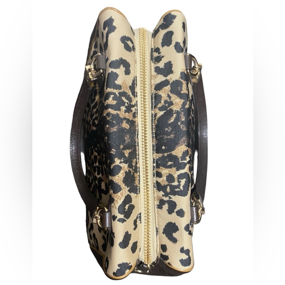 【希少】COACH Python Leather Handbag Leopard Coach-Leopard Print-Handbag (0121) - Gem